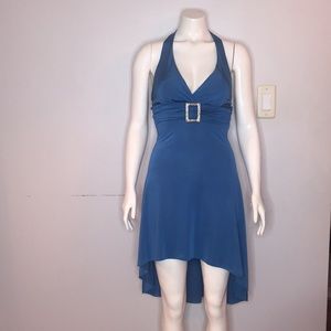 ❌SOLD❌Teal Party dress | high low | halter
